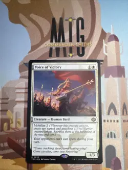 Voice of Victory 🔥 NonFOIL 🔥 MTG NM Near Mint Tarkir Dragonstorm (0033) - Image 1
