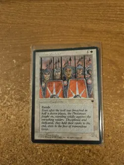 MAGIC THE GATHERING FALLEN EMPIRES UNCOMMON ICATIAN PHALANX HEAVILY PLAYED - Image 1