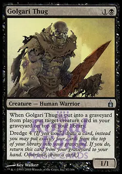 Golgari Thug 1x FOIL MTG RAV Ravnica Uncommon MINT black - Image 1