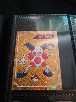 2024 POKEMON Last Evolution Sticker #057 MR. MIME PERU Limited Edition Foil - Image 1