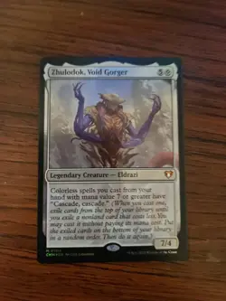 Zhulodok, Void Gorger Commander Masters Foil - Image 1