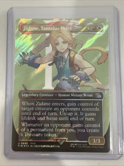 ZIDANE, TANTALUS THIEF 0550 SURGE FOIL FINAL FANTASY MTG NM - Image 1