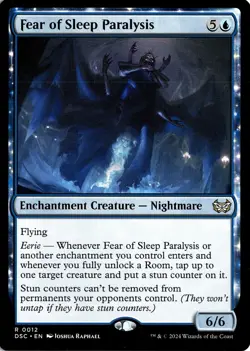 NM - Fear of Sleep Paralysis R Commander: Duskmourn: House of Horror 12 - Image 1