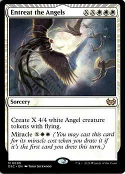 NM - Entreat the Angels M Commander: Duskmourn: House of Horror 99 - Image 1