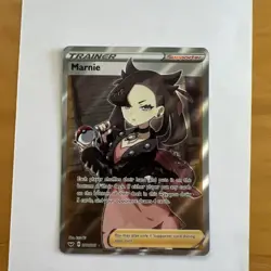 Marnie 200/202 NM Full Art Sword & Shield Base Set Pokemon TCG - Image 1