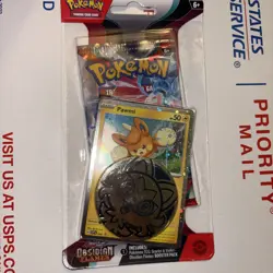 SEALED Pokemon Obsidian Flames Pawmi Promo Checklane Blister Pack - Image 2