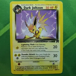 Dark Jolteon Team Rocket #38/82 Pokemon HP - Image 1