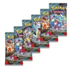 Pokemon TCG: Scarlet and Violet Stellar Crown x1 Booster Pack Sealed - Image 3