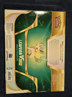 Pokemon TCG Leafeon VStar Special Collection Box Factory Sealed Brand New - Image 2