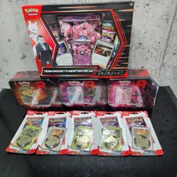 Pokemon TCG Team Rocket Tins Destined Rivals Lot Bundle - Image 2