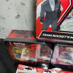 Pokemon TCG Team Rocket Tins Destined Rivals Lot Bundle - Image 3