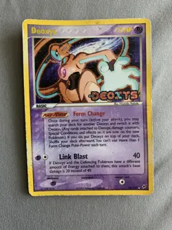 Deoxys 16/107 Rare Pokemon EX Deoxys Heavy Play - Image 1
