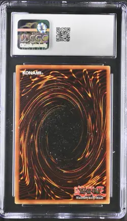 2002 Yu-Gi-Oh! Kaiba Blue-Eyes White Dragon CGC 8.5 NM SDK-001 Misprint FADED - Image 2