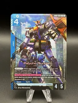 Psycho Gundam (GD02-001) [Foil] (NM) - Gundam Card Game - Dual Impact (ENG) - Image 1