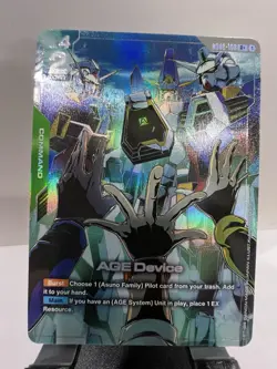 Gundam Card Game AGE Device Parallel R+ Single Card - Image 1