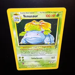 Pokemon Venusaur Base Set 2 Holo Unlimited Rare Card 18/130 NM - Unplayed -WOTC - Image 5