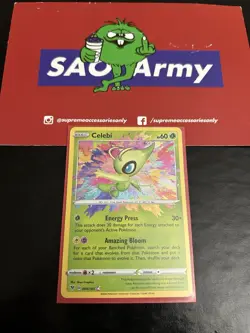 Celebi 009/185 Pokemon TCG Ultra Rare Card NM/M Condition - Image 1