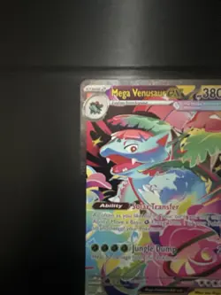 Mega Venusaur EX 177/132 Secret Rare Pokemon Card Near Mint Condition - Image 2
