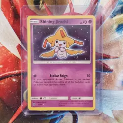 Shining Jirachi - 42/73 - Shiny Holo Rare - Pokemon Card - Lot #525 - Image 1