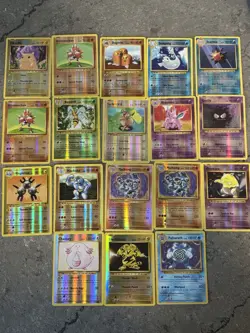 XY Evolutions Card Lot - 17 reverse holos 1 Holo - Image 1