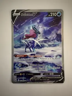 Suicune V Alt Crown Zenith Galarian Gallery GG38 Pokemon Card Near Mint - Image 1