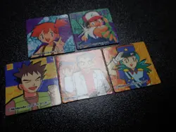 Pokemon GB Pocket Mini Card Non Holo x5 Misty Ash Brock etc #5802 - Image 3