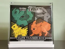 Evolving Skies ETB w/ Heavy Duty Protective Case Pokemon TCG Card New Sealed! - Image 1