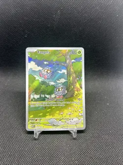 Pokemon Scarlet & Violet 151 MEW EN Tangela 178/165 IR Illustration Rare Card - Image 1