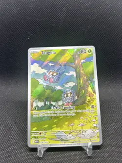 Pokemon Scarlet & Violet 151 MEW EN Tangela 178/165 IR Illustration Rare Card - Image 2