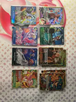One Piece TCG Lot Of 10 Cards - Image 1