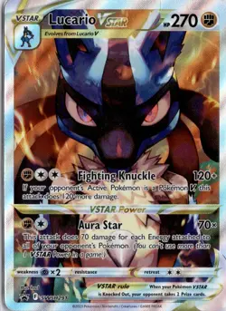 Lucario VSTAR Promo SWSH: Sword & Shield Promo Cards SWSH291 NM - Image 1