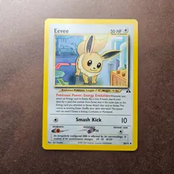 Eevee 38/75 Pokemon Neo Discovery Card - LP - Image 1