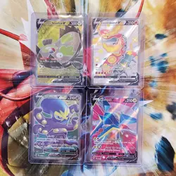 Stunfisk V + Centiskorch V + Grapploct V + Vikavolt V - Pokemon Cards - Lot #520 - Image 1