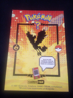 Pokemon 2024 Card Tops Pokedex Database Set Moltres 146 Peru US Seller - Image 2