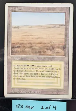 G3, Savannah, MTG, Revised Edition, {copy #1 of 4} 🌐 - Image 1
