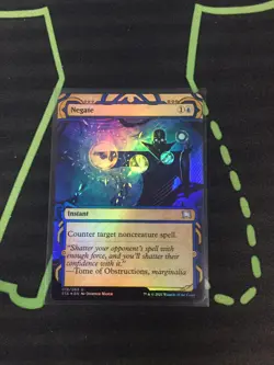 MTG Magic The Gathering Negate Foil Mystical Archives Blue Commander - Image 1