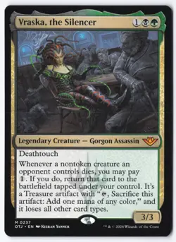 Vraska, the Silencer M Outlaws of Thunder Junction 237 NM - Image 1