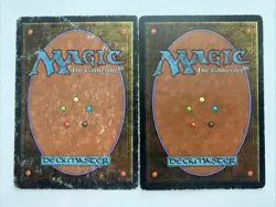 Drain Life Heavy Play, English 2nd Edition Unlimited MTG Magic x2 - Image 2