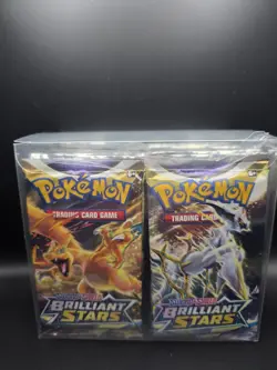 Pokemon TCG SWSH Brilliant Stars 36 Booster Pack Lot UNWEIGHED & UNSEARCHED - Image 1
