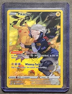 Pokemon TCG Pikachu TG05/TG30 Holo Rare Lost Origin Trainer Gallery NM - Image 1