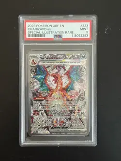 Pokemon Charizard ex Obsidian Flames Special Illustration Rare #223 PSA 9 Mint - Image 1