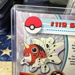 2000 Topps Pokemon TV Animation Series #119 SEAKING Foil - Image 4