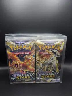 Pokemon TCG SWSH Brilliant Stars 36 Booster Pack Lot UNWEIGHED & UNSEARCHED - Image 1