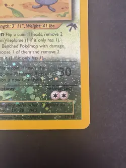 Pokemon Vintage Southern Islands Reverse Holo Vileplume 17/18 Rare English Promo - Image 5