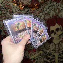 Pokemon TCG LOT: Scarlet & Violet Teal Mask Ogerpon x 5, Promo 123. - Image 1