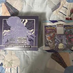 Pokemon Center Chilling Reign Error ETB with Extra Error Compensation Pack - Image 1