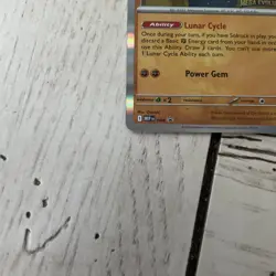 Pokemon TCG Lunatone Mega Evolution 004 NM Prerelease Promo Stamped - Image 3
