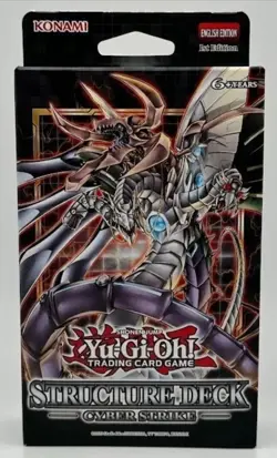 Yu-Gi-Oh! New Cyber Strike 1st Edition Structure Deck & (PUR) Cyber Dragon Core - Image 3