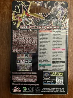 Yu-Gi-Oh! New Cyber Strike 1st Edition Structure Deck & (PUR) Cyber Dragon Core - Image 5