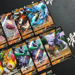 pokemon Chinese RR Holo Aerodactyl V Falinks and more lot*15 cards - Image 2